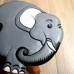 Kids Wooden Stool Elephant